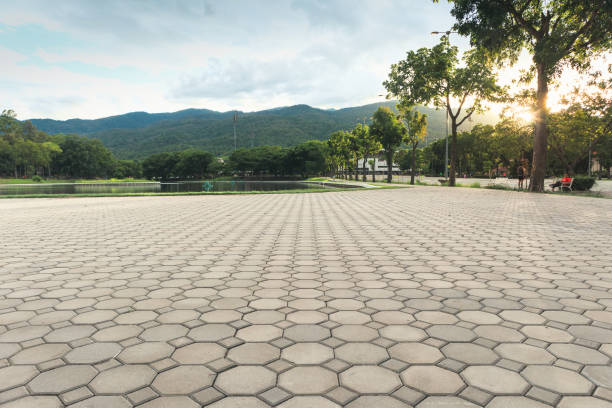 Residential Paver Driveway in Forest Meadows, CA